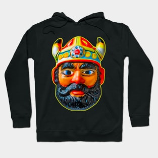 Viking King Mask Hoodie